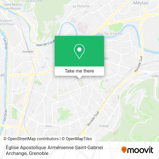 Église Apostolique Arménienne Saint-Gabriel Archange map