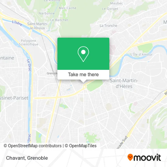 Chavant map