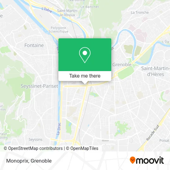 Monoprix map