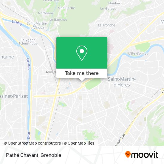 Pathé Chavant map
