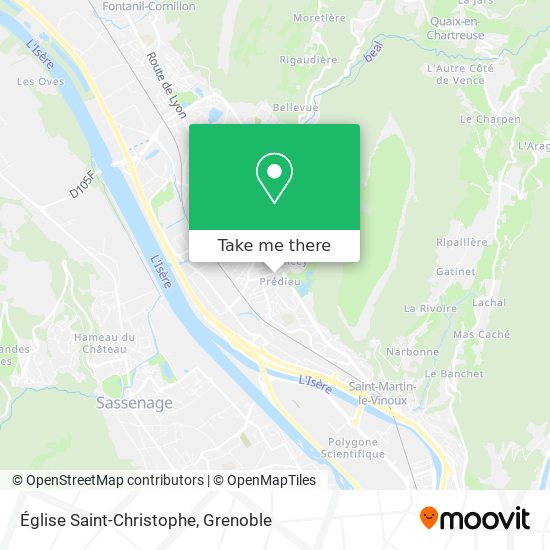 Église Saint-Christophe map