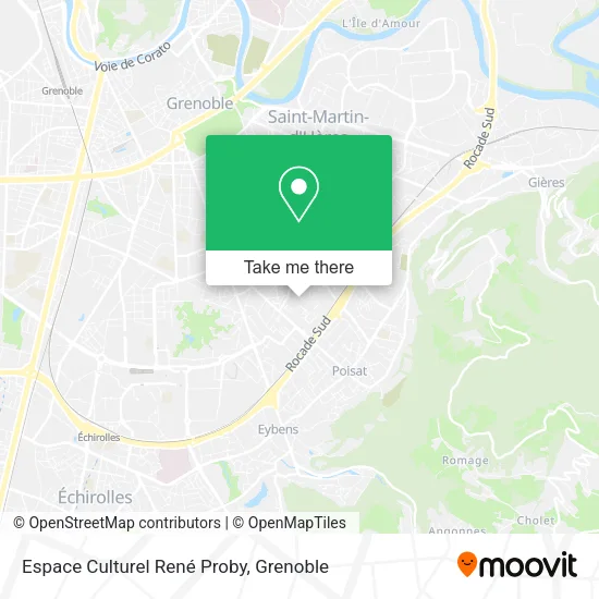 Espace Culturel René Proby map