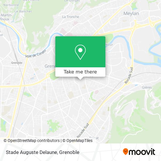 Stade Auguste Delaune map