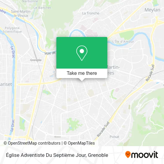 Église Adventiste Du Septième Jour map