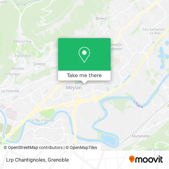 Lrp Chantignoles map