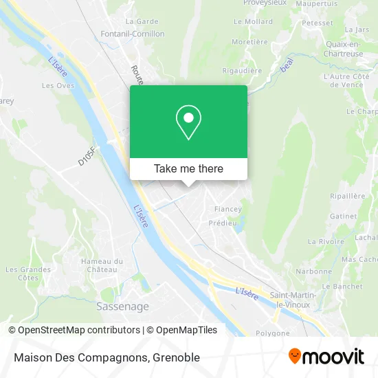 Maison Des Compagnons map