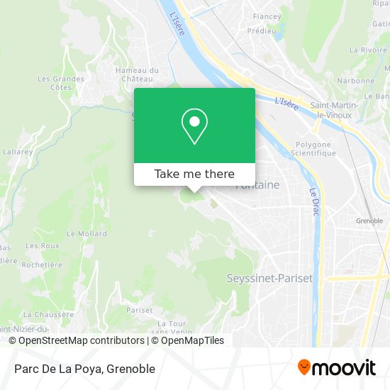 Parc De La Poya map