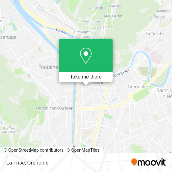 La Frise map