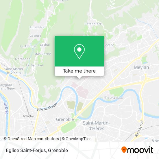 Église Saint-Ferjus map