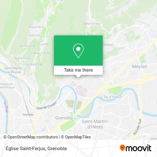Église Saint-Ferjus map