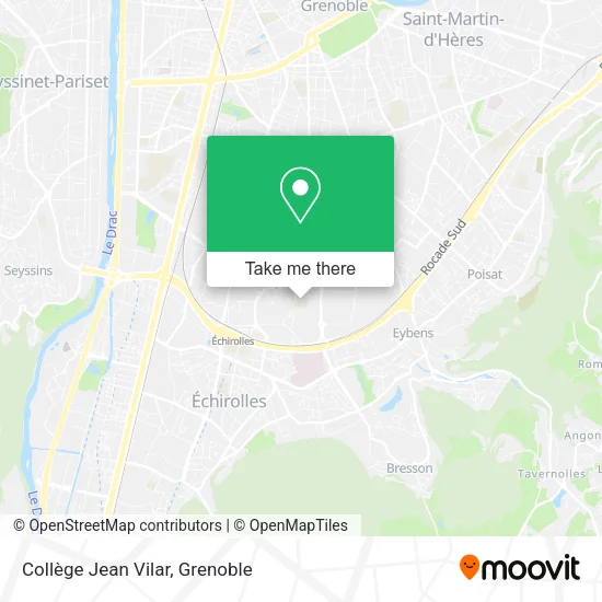 Collège Jean Vilar map