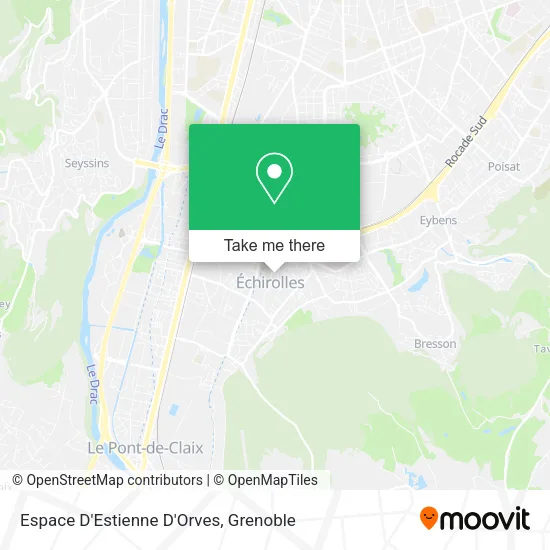Espace D'Estienne D'Orves map