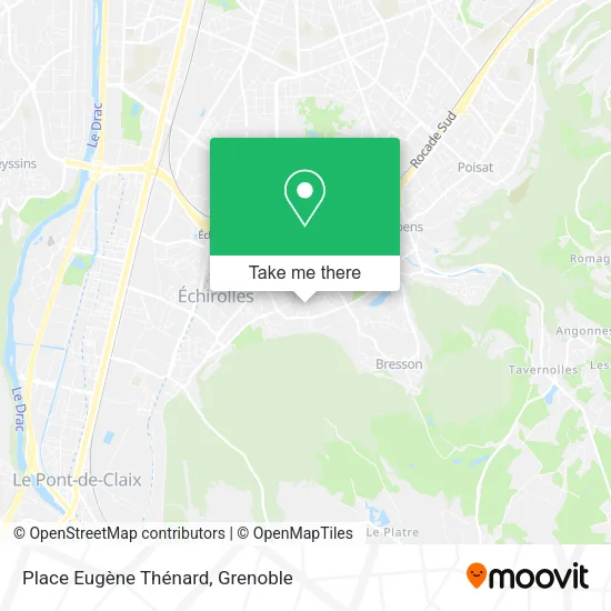Place Eugène Thénard map