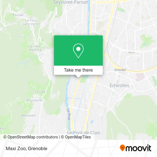 Maxi Zoo map