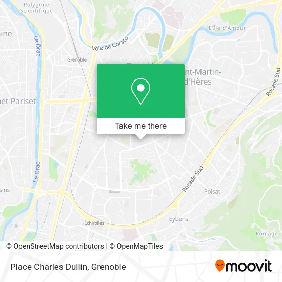 Place Charles Dullin map
