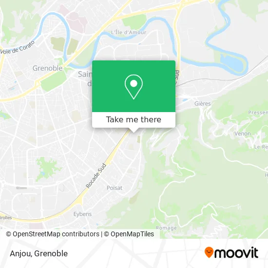 Anjou map