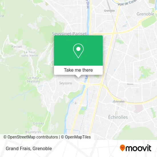 Grand Frais map