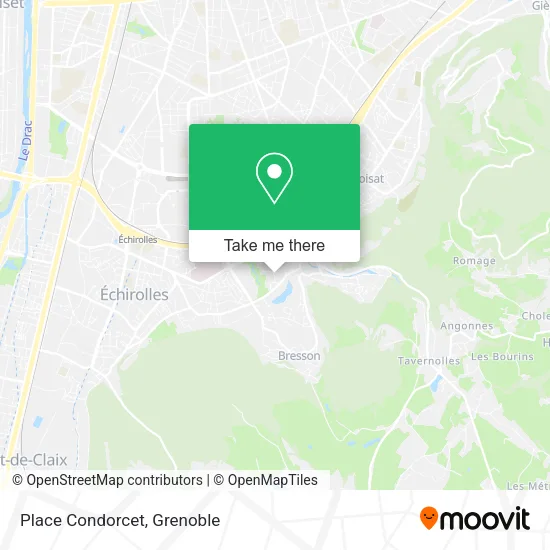 Place Condorcet map