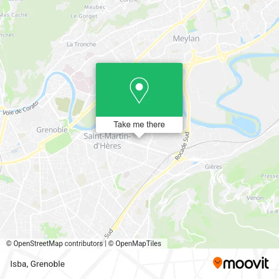 Isba map