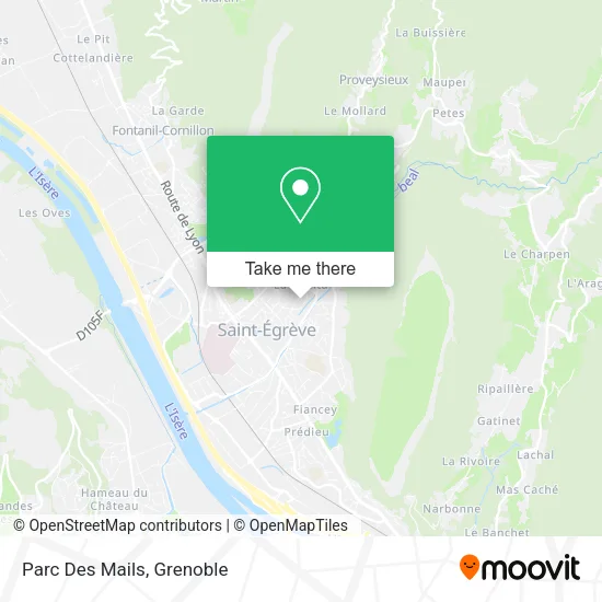 Parc Des Mails map