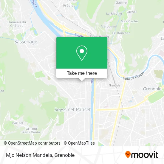 Mjc Nelson Mandela map