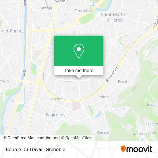 Bourse Du Travail map