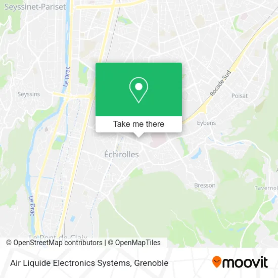 Air Liquide Electronics Systems map