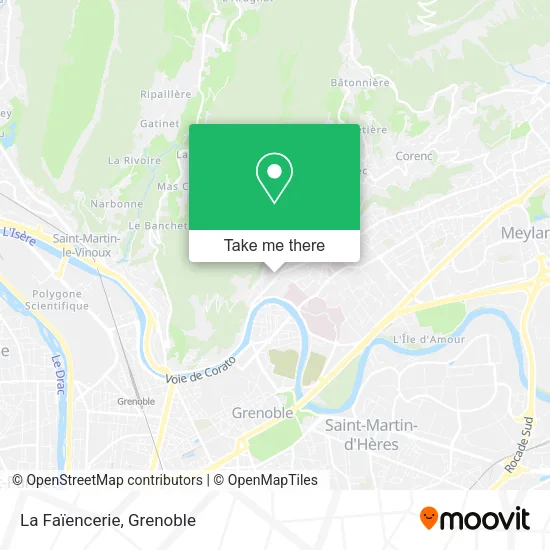 La Faïencerie map