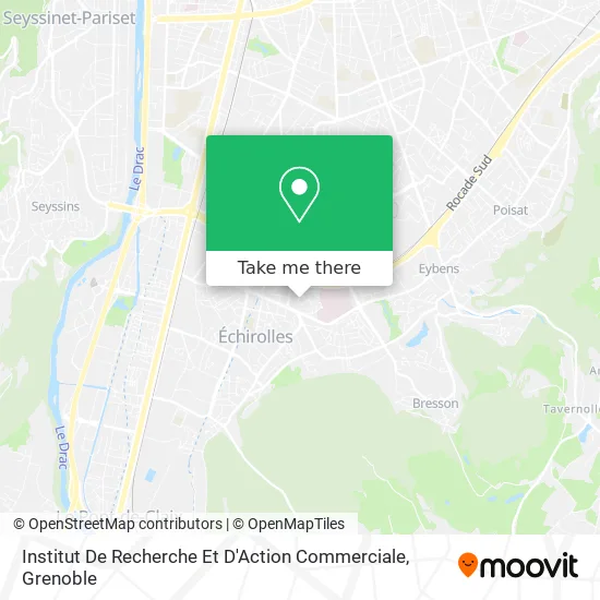 Institut De Recherche Et D'Action Commerciale map