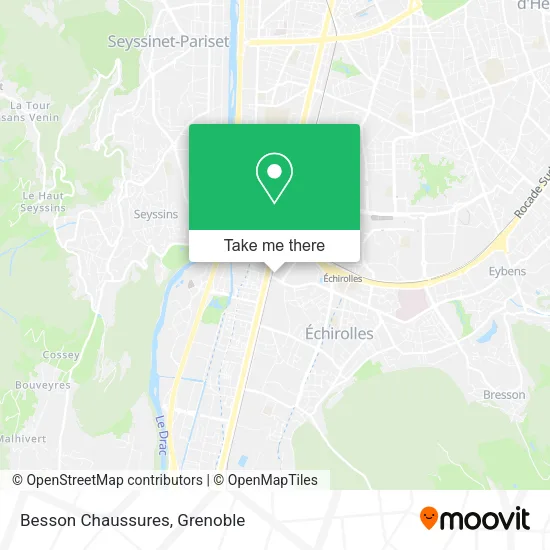 Besson Chaussures map