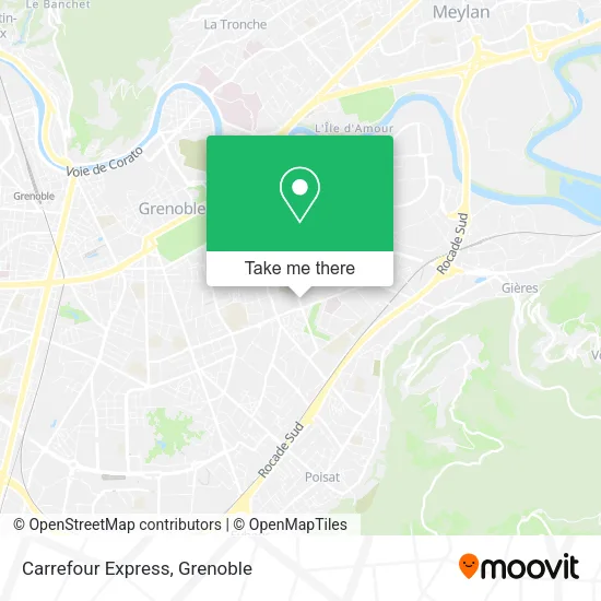 Carrefour Express map