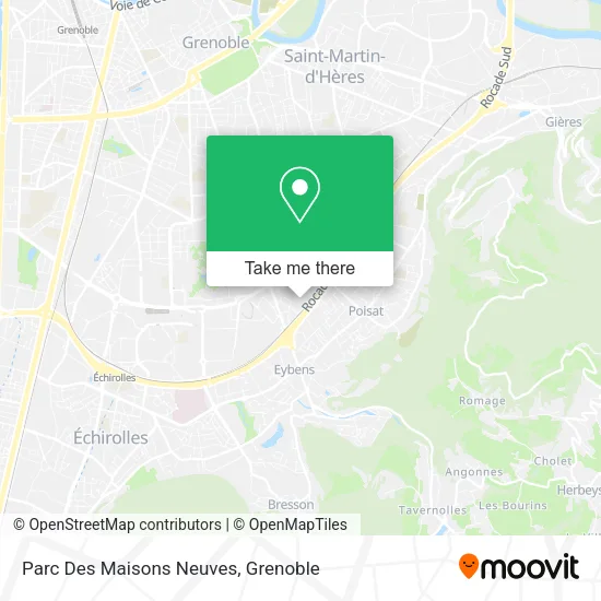 Parc Des Maisons Neuves map