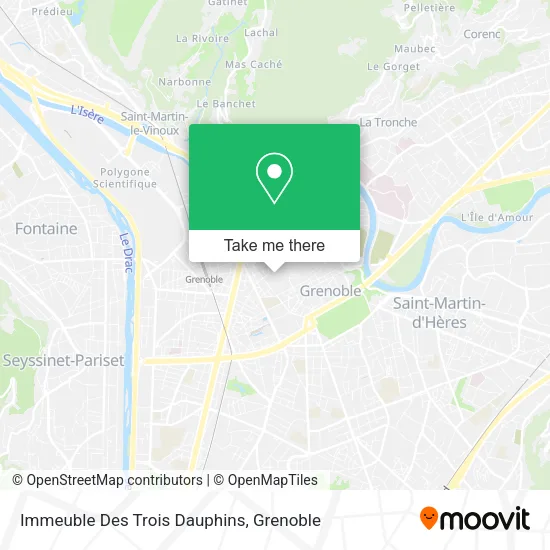 Immeuble Des Trois Dauphins map