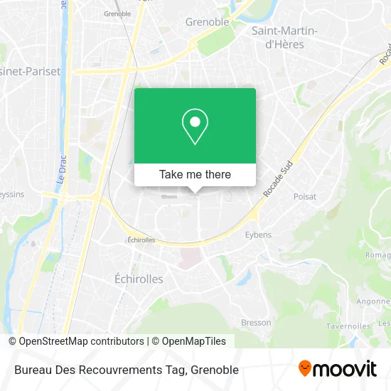 Bureau Des Recouvrements Tag map