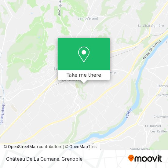 Château De La Cumane map
