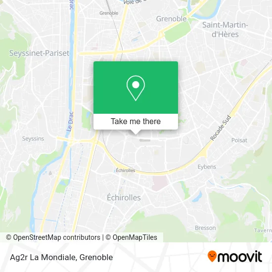 Ag2r La Mondiale map