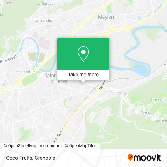 Coco Fruits map