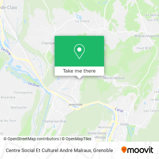 Centre Social Et Culturel André Malraux map