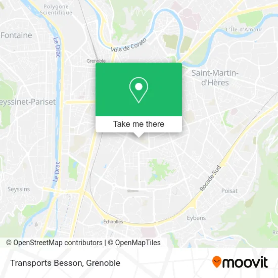 Transports Besson map