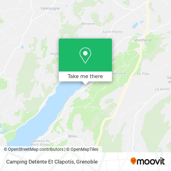 Camping Detènte Et Clapotis map