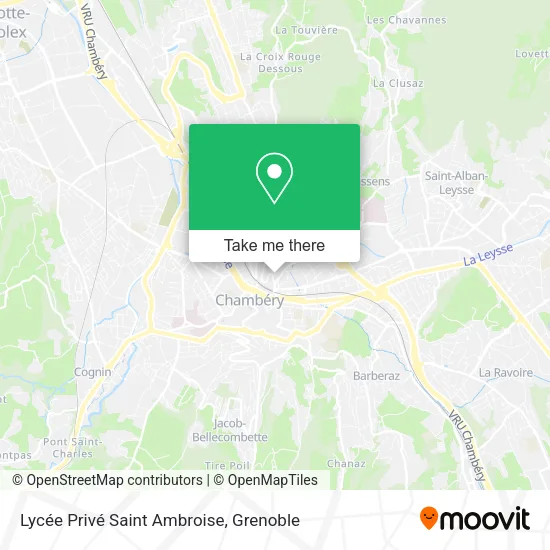 Lycée Privé Saint Ambroise map