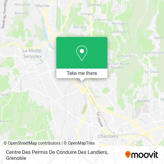 Centre Des Permis De Conduire Des Landiers map