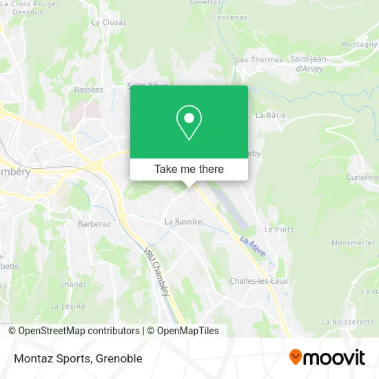 Montaz Sports map
