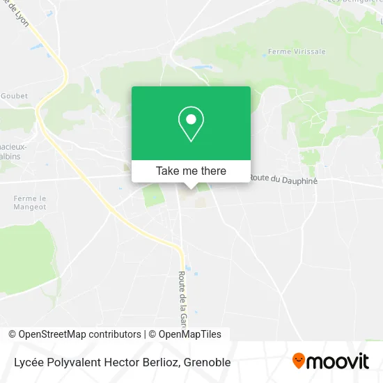 Lycée Polyvalent Hector Berlioz map