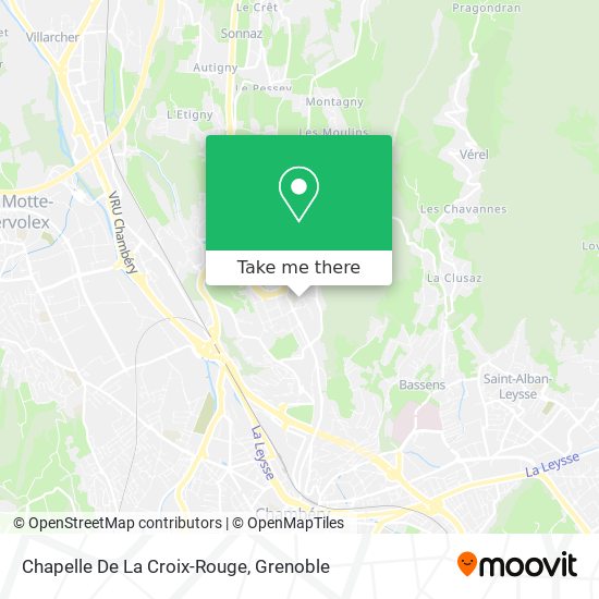 Chapelle De La Croix-Rouge map