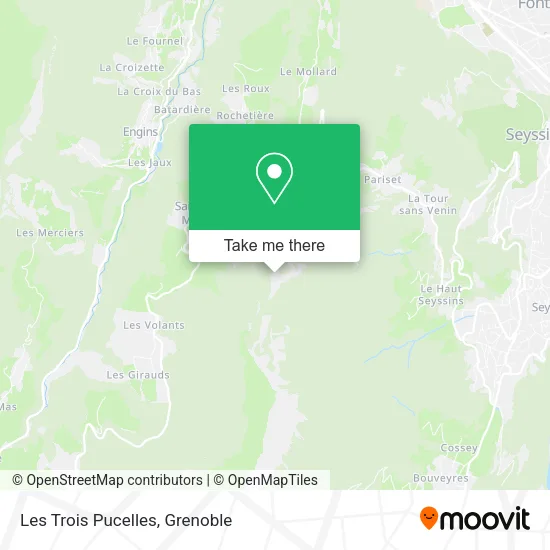 Les Trois Pucelles map