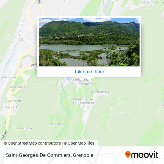 Saint-Georges-De-Commiers map