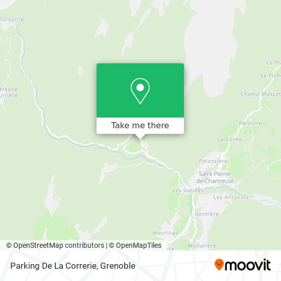 Parking De La Correrie map