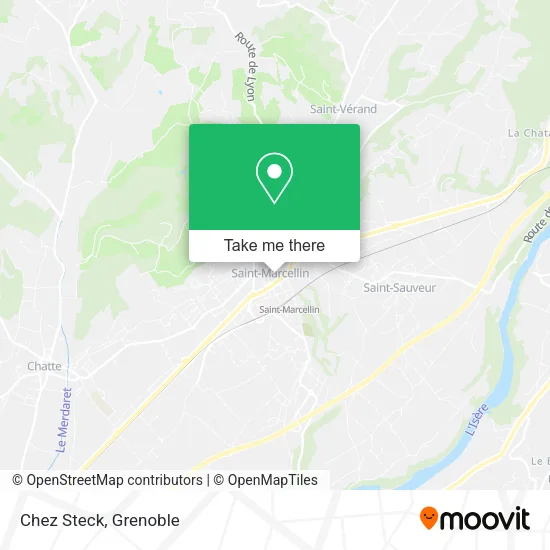 Chez Steck map