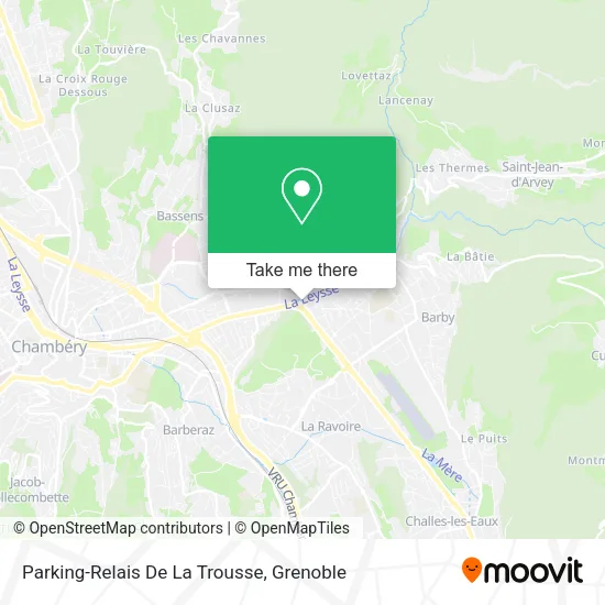 Parking-Relais De La Trousse map
